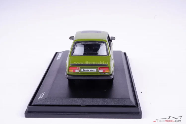 Skoda 120L (1984), dark green, 1:43 Abrex