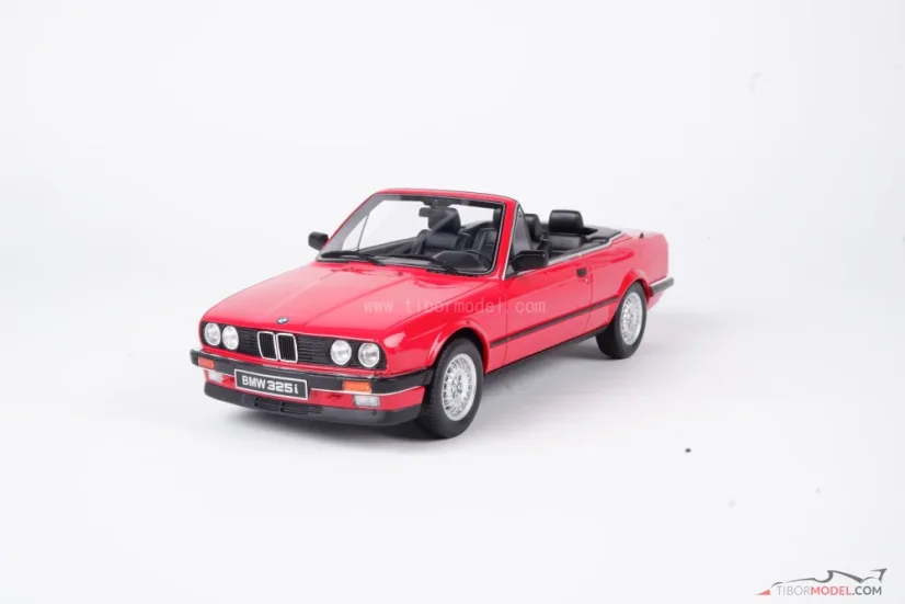 BMW 325i Convertible (1986) piros, 1:18 Ottomobile
