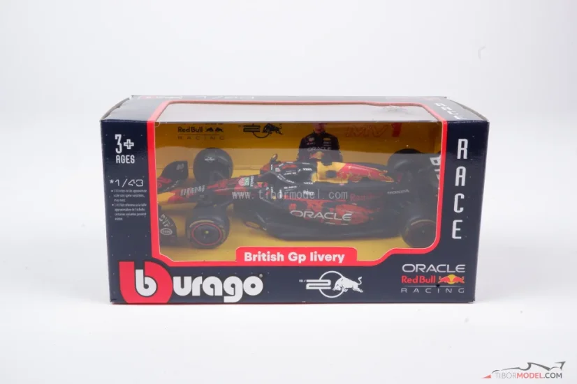 Red Bull RB20 - Max Verstappen (2024) VC Velké Británie, 1:43 BBurago