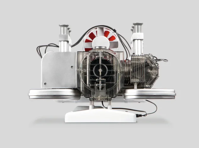 Porsche 911 boxermotor - működő motor makett készlet 1:3 méretarányban