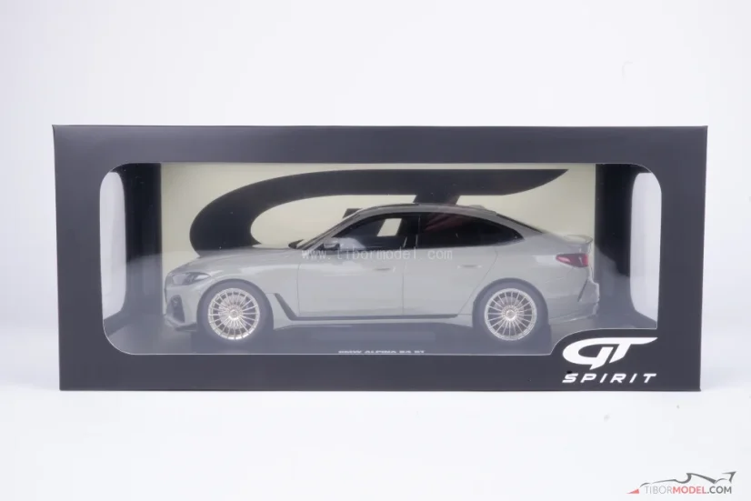 BMW Alpina B4 GT (2024) šedé, 1:18 GT Spirit