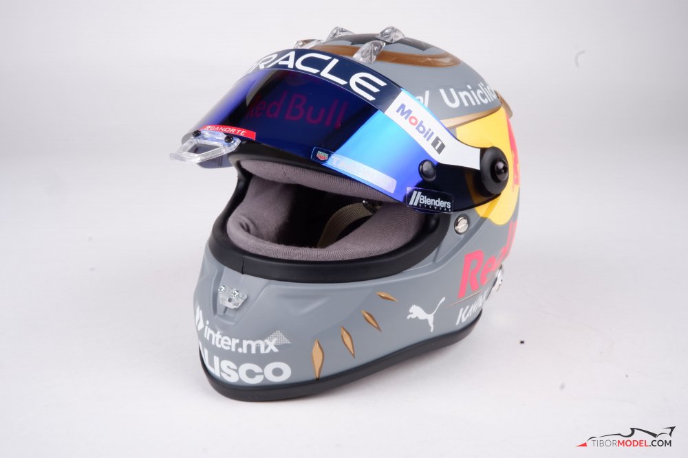 Casque Helmet Alonso Miami GP 2022 Bell 1/2