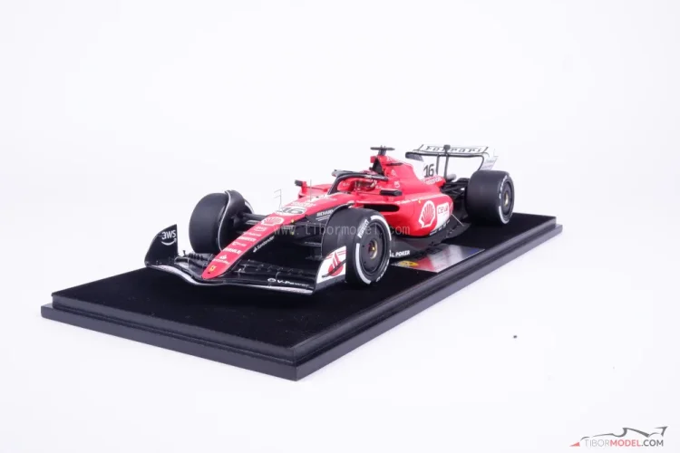 Model car Ferrari SF-23 Leclerc 2023, 1:18 Looksmart
