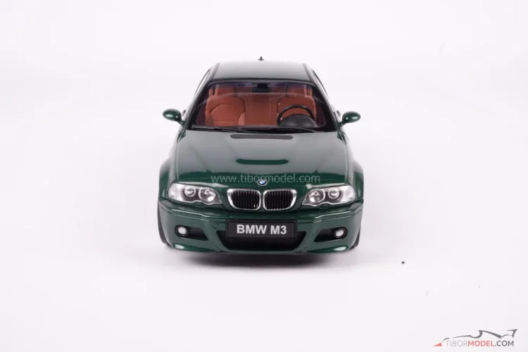 BMW E46 M3 Coupé (2000) zelené, 1:18 Solido