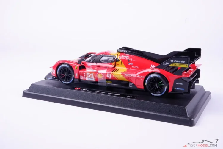 Ferrari 499P - #51, Winner 24H Le Mans 2023, 1:24 Bburago