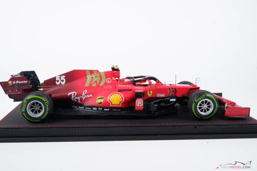 Ferrari SF21 - C. Sainz (2021), VC Emilia Romagna, 1:18 BBR
