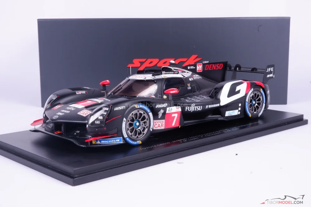 Model Toyota Hypercar #7 Le Mans 2024, 1:18 Spark | Tibormodel.com
