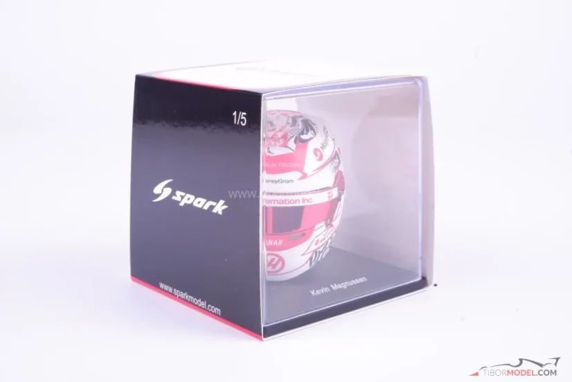 Kevin Magnussen 2023, VC Singapuru, Haas přilba, 1:5 Spark