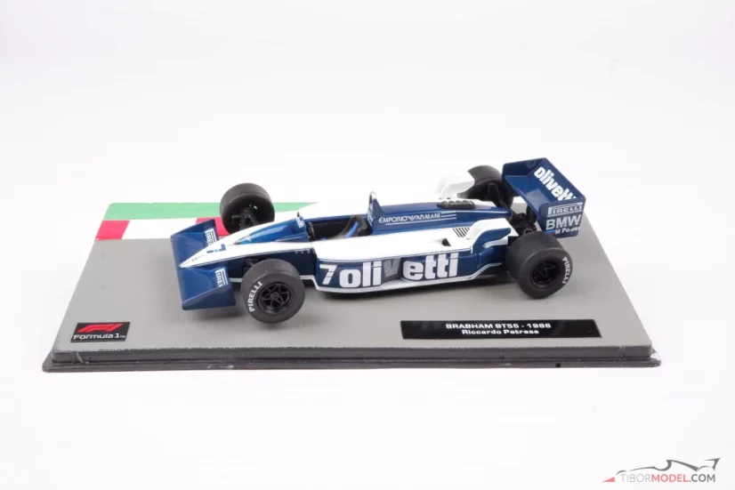 Brabham BT55 - Riccardo Patrese (1986), 1:43 Altaya