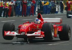Ferrari F2002 - Rubens Barrichello (2002), VC Francouzska, 1:18 BBR