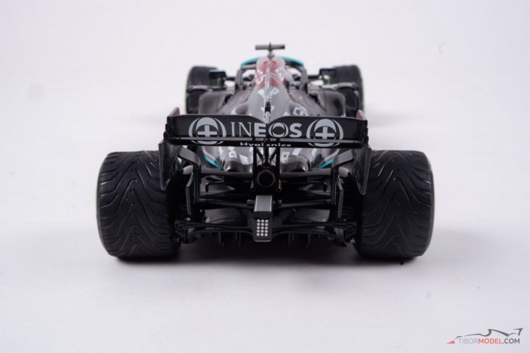 Mercedes W12 Lewis Hamilton 2021, Orosz Nagydíj győztes, 1:18 Minichamps