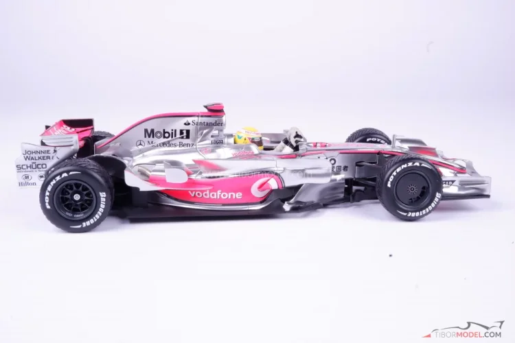 Model car McLaren MP4/23 Hamilton 2008, Minichamps | Tibormodel.com