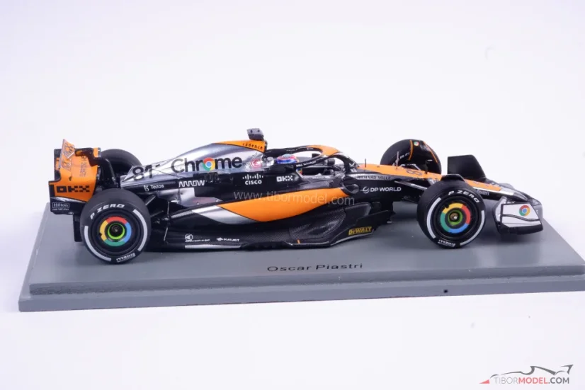 McLaren MCL60 - Oscar Piastri (2023), 4th place British GP, 1:43 Spark