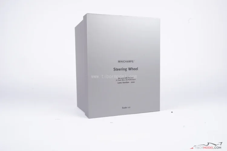 Mercedes W11 (2020) steering wheel, L. Hamilton, 1:2 Minichamps