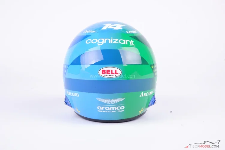 Fernando Alonso 2024 VC Las Vegas, Aston Martin prilba, 1:2 Bell