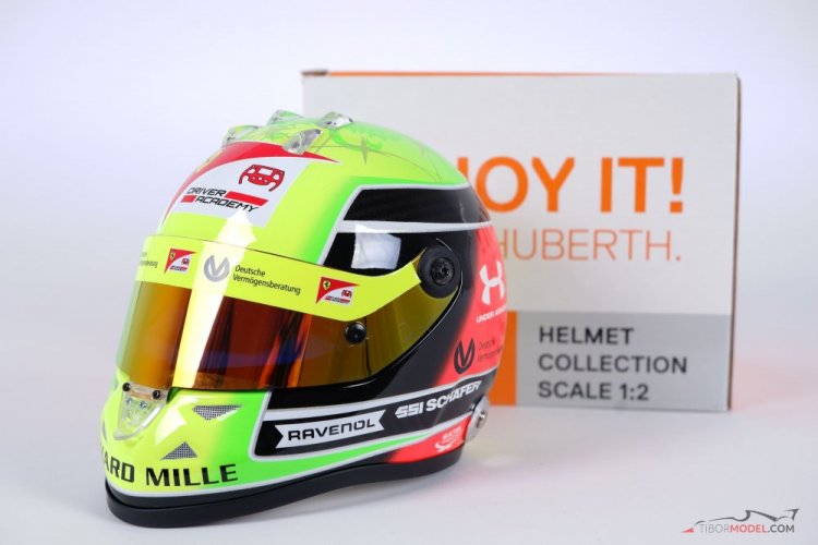 Mick Schumacher 2020 F2 Šampión prilba, 1:2 Schuberth