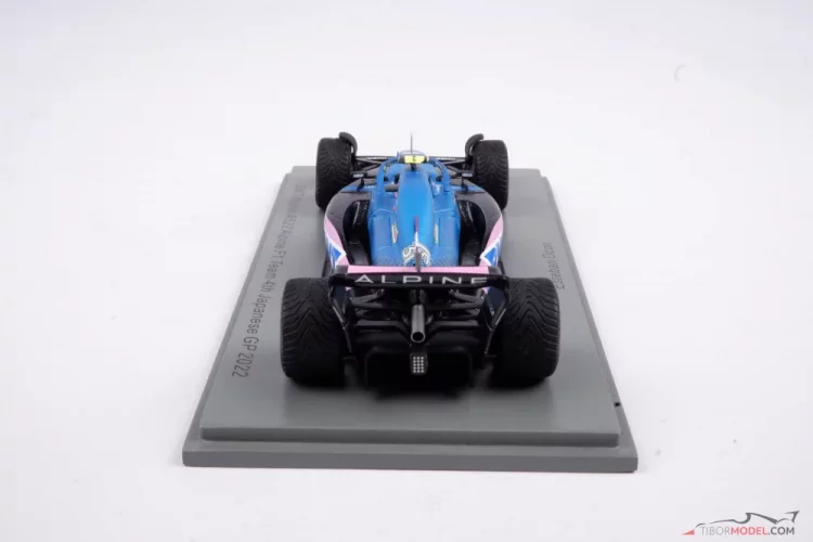 Alpine A522 - Esteban Ocon (2022), Japanese GP, 1:43 Spark