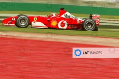 Ferrari F2003-GA red wheel nut (2003)