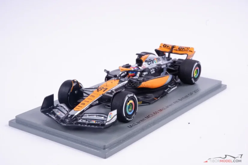 McLaren MCL60 - Oscar Piastri (2023), 4th place British GP, 1:43 Spark