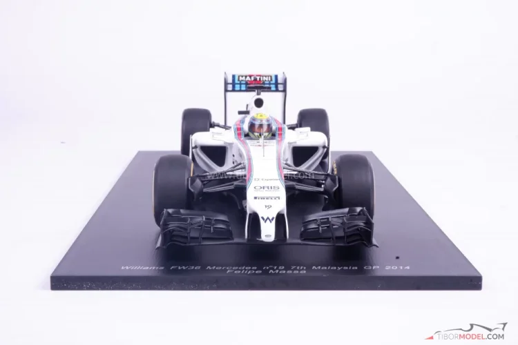 F1 ウィリアムズ Fw36 1/18 マッサ Model car Williams FW16 Massa 2014, 1:18 | Tibormodel.com
