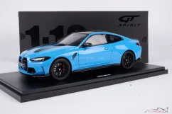 BMW M4 CS (2024) riviera blue, 1:18 GT Spirit