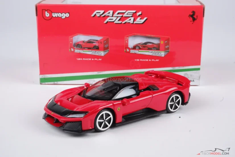 Ferrari F80 (2025) červené, 1:43 Bburago