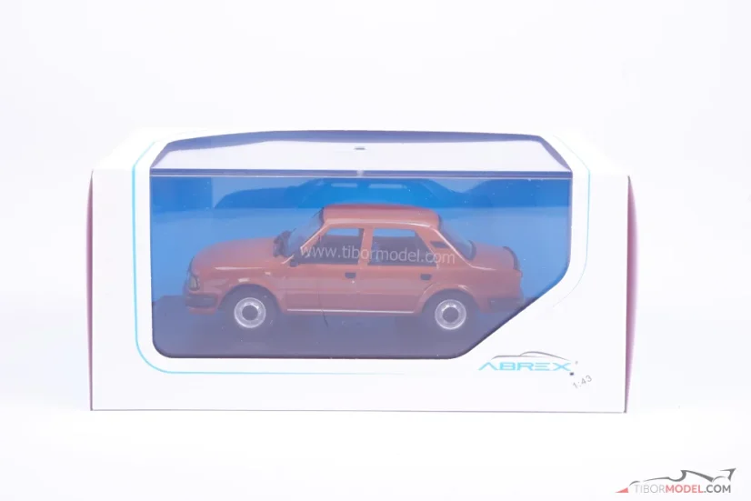 Škoda 120L (1984), skořicová hnědá, 1:43 Abrex