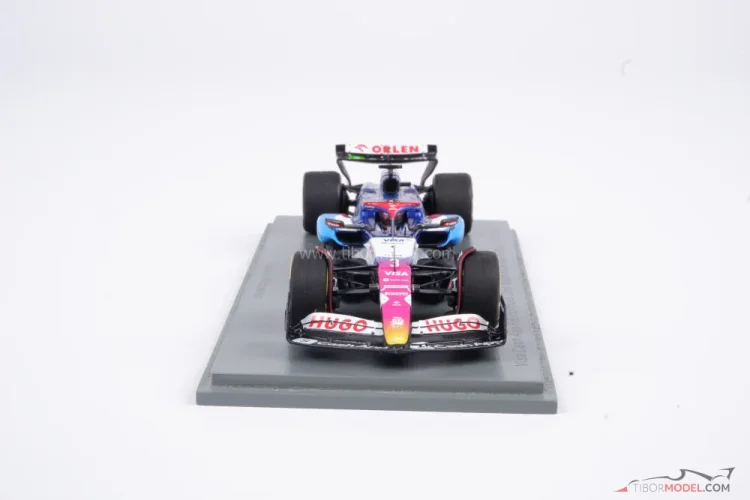 Model Visa RB VCARB 01 Ricciardo 2024, 1:43 Spark | Tibormodel.com