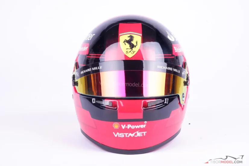 Carlos Sainz 2023 Ferrari helmet, 1:2 Bell