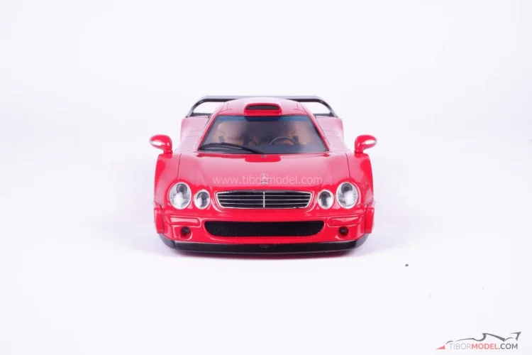 Mercedes-Benz CLK GTR (1998), piros, 1:18 GT Spirit Mercedes-Benz CLK GTR (1998), piros, 1:18 GT Spirit