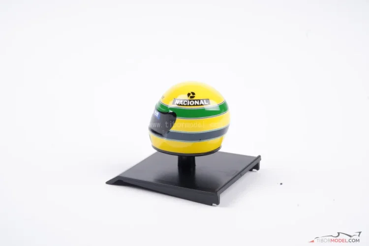 Ayrton Senna 1985 Lotus prilba, 1:10 Minichamps