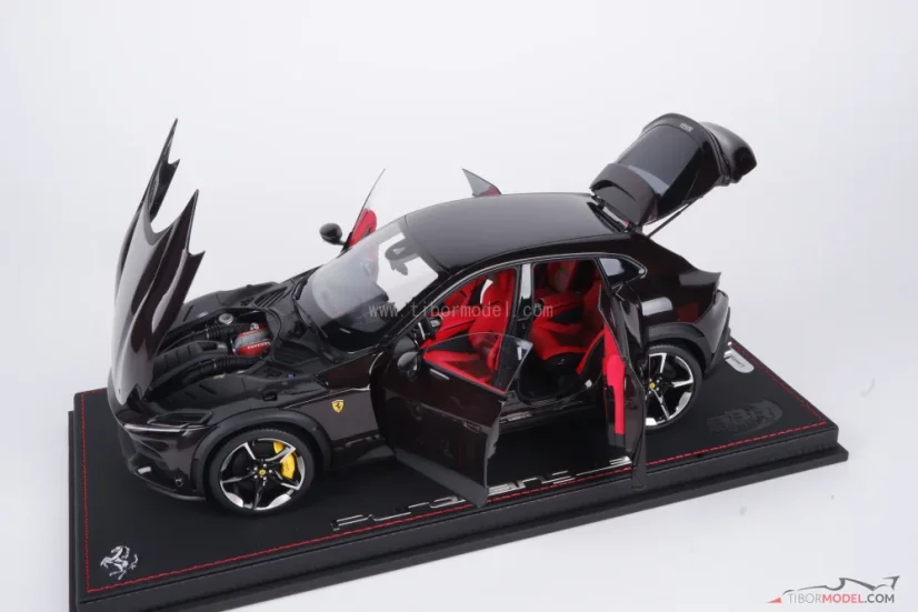 Ferrari Purosangue (2022) čierne, 1:18 BBR