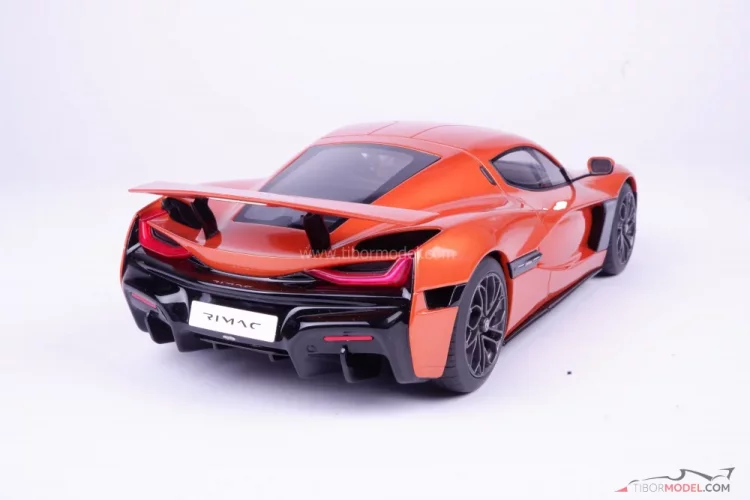 Rimac Nevera (2021), narancssárga, 1:18 GT Spirit