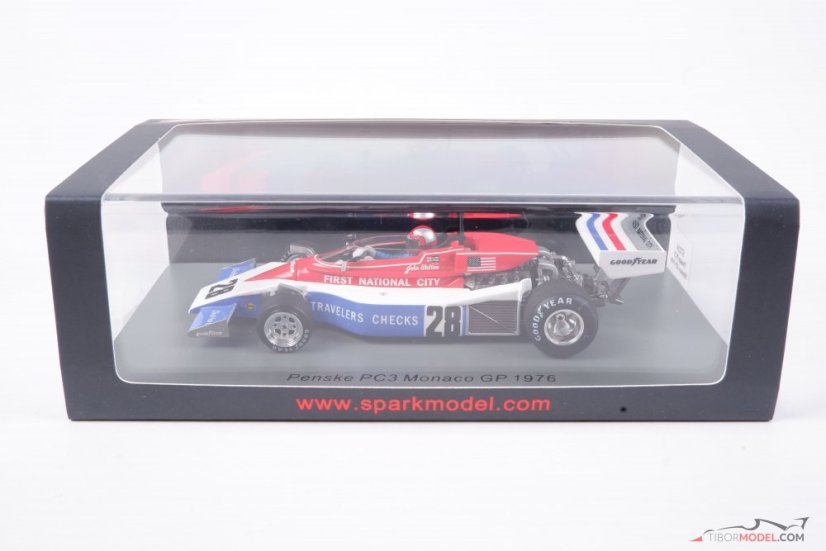 Penske PC3 - John Watson (1976), Monaco GP, 1:43 Spark