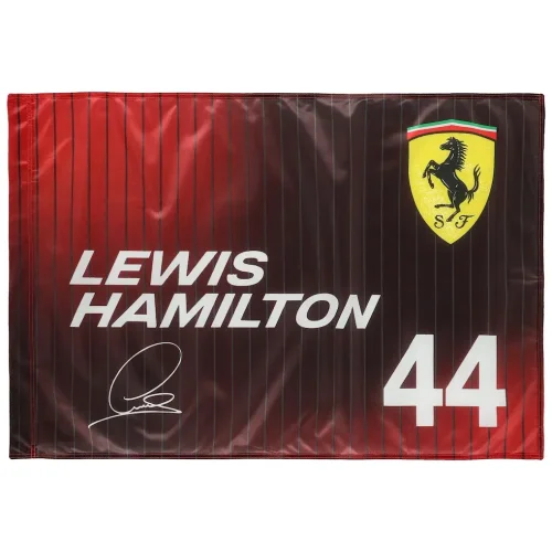 Vlajka Lewis Hamilton, Scuderia Ferrari 2025