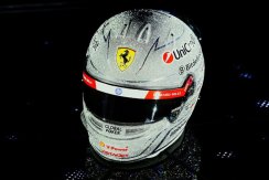 Lewis Hamilton 2025 Las Vegas GP mini helmet, Ferrari, 1:5 Looksmart