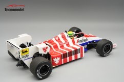 Toleman TG184 - Ayrton Senna (1984), VC Portugálie, s figúrkou pilota 1:18 Tecnomodel