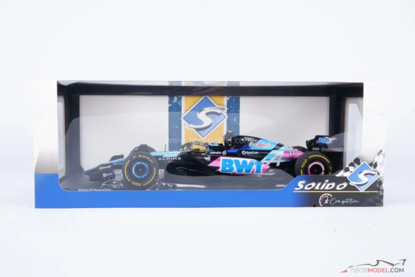 Alpine A524 - Pierre Gasly (2024), VC Monaka, 1:18 Solido