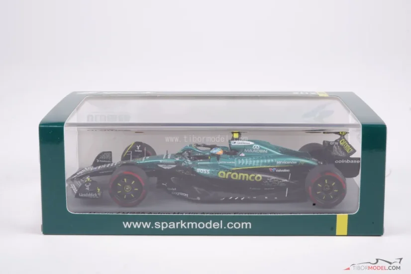 Aston Martin AMR25 - Fernando Alonso (2025), Hungarian GP, 1:43 Spark