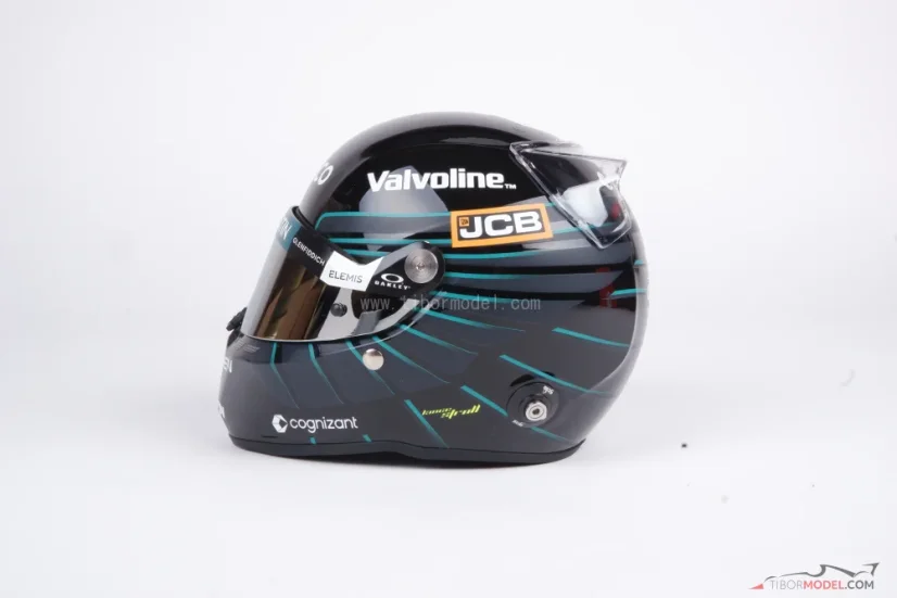 Lance Stroll 2026 Aston Martin mini helmet, 1:2 Stilo