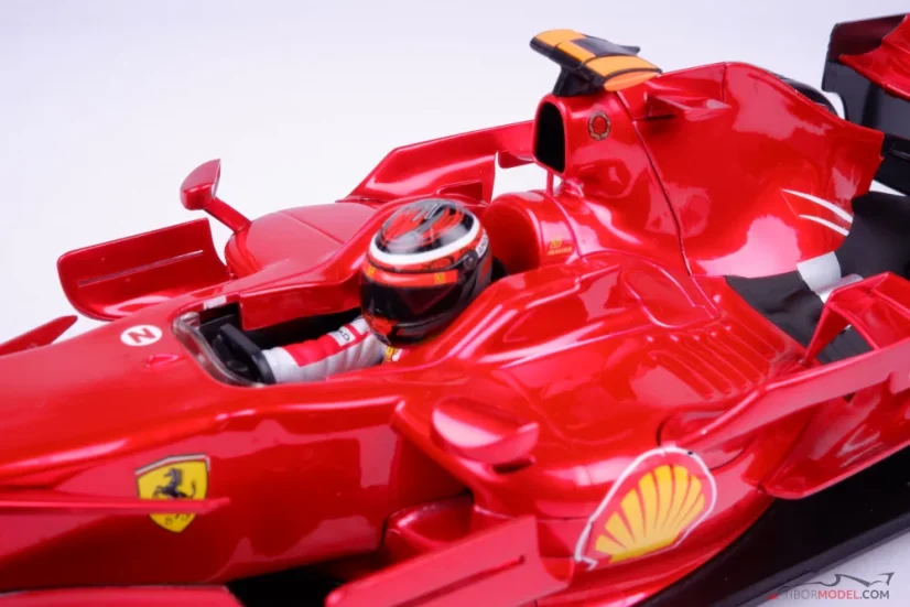 Model car Ferrari F2008 Raikkonen 2008, 1:18 Hot Wheels