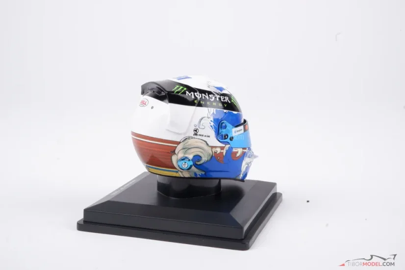 Oscar Piastri 2025 VC Japonska mini prilba, McLaren, 1:5 Spark