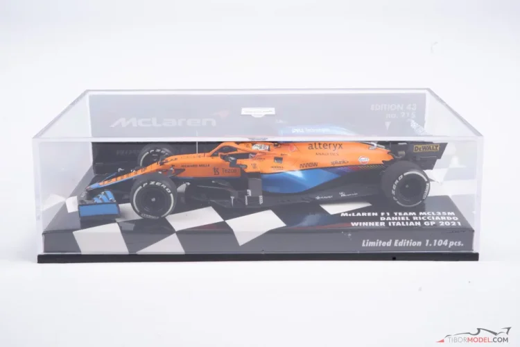 Model car McLaren MCL35M Ricciardo 2021 Minichamps | Tibormodel.com