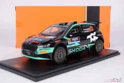Škoda Fabia - Greensmith/ Anderson (2024), Rally Safari, 1:18 Ixo