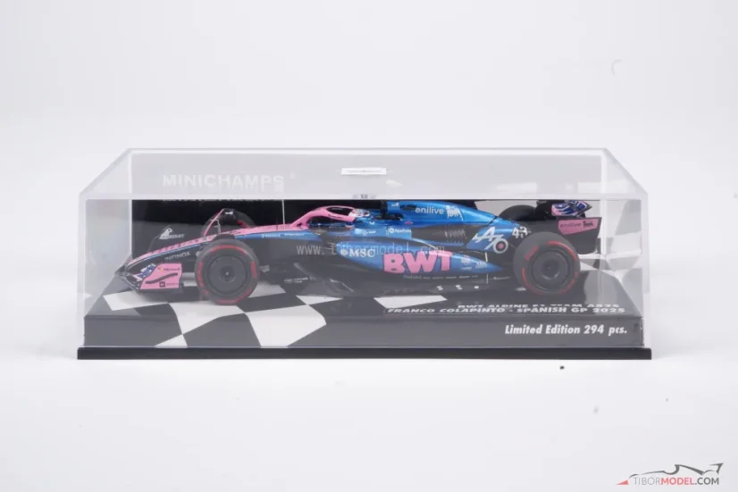 Alpine A525 - Franco Colapinto (2025), VC Španělska, 1:43 Minichamps