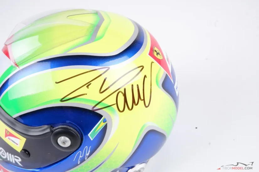 Felipe Massa 2012 mini přilba, Scuderia Ferrari, 1:2 Schuberth