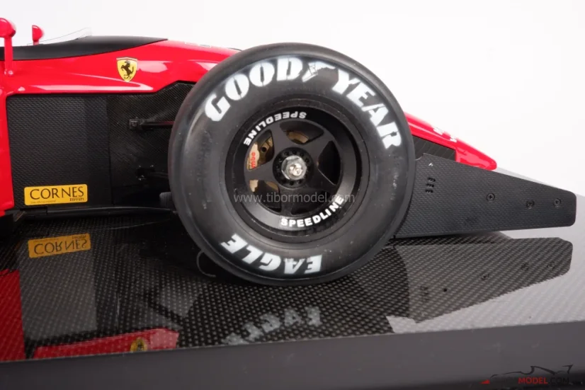Model car Ferrari 643 Alain Prost 1991, 1:8 WRX Rosso | Tibormodel.com