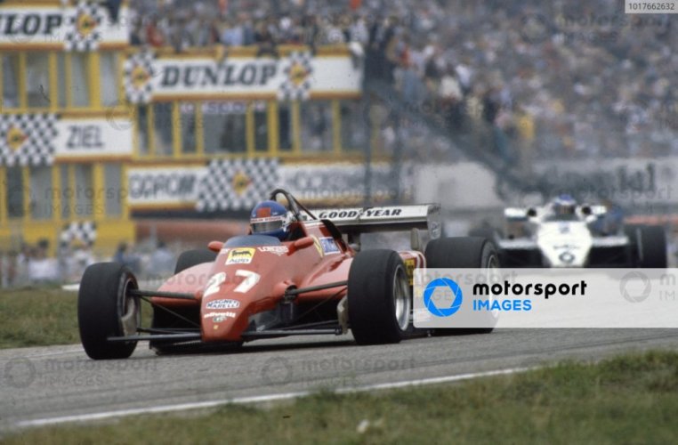 Ferrari 126C2 - Patrick Tambay (1982), Víťaz Nemecko, bez figúrky pilota, 1:18 GP Replicas