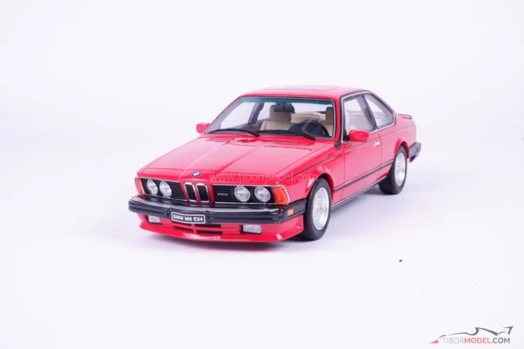 BMW E24 M6 (1986) red, 1:18 Ottomobile