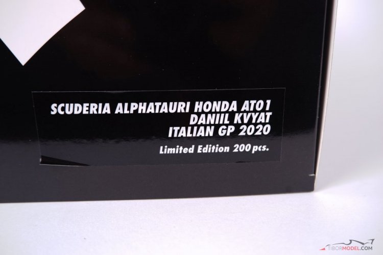 AlphaTauri AT01 - D. Kvyat (2020), Italian GP, 1:18 Minichamps